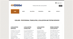 Desktop Screenshot of ezglobe.com