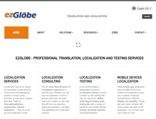 Tablet Screenshot of ezglobe.com